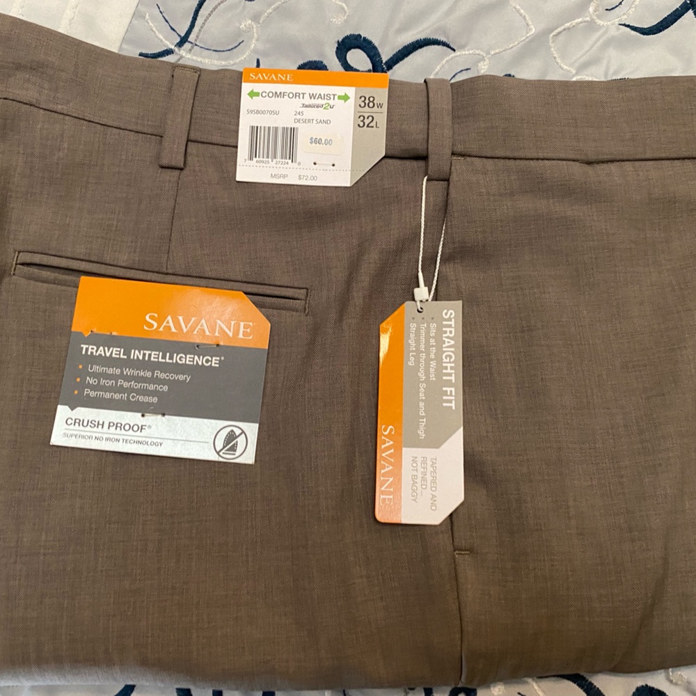 Mens Savane Dress Pants